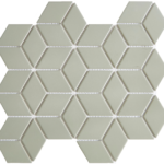 Dark Grey Diamond Mosaic