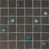 Raku Black 2"x2" Hoseky Mosaic