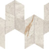 White Everest Chevron Mosaic